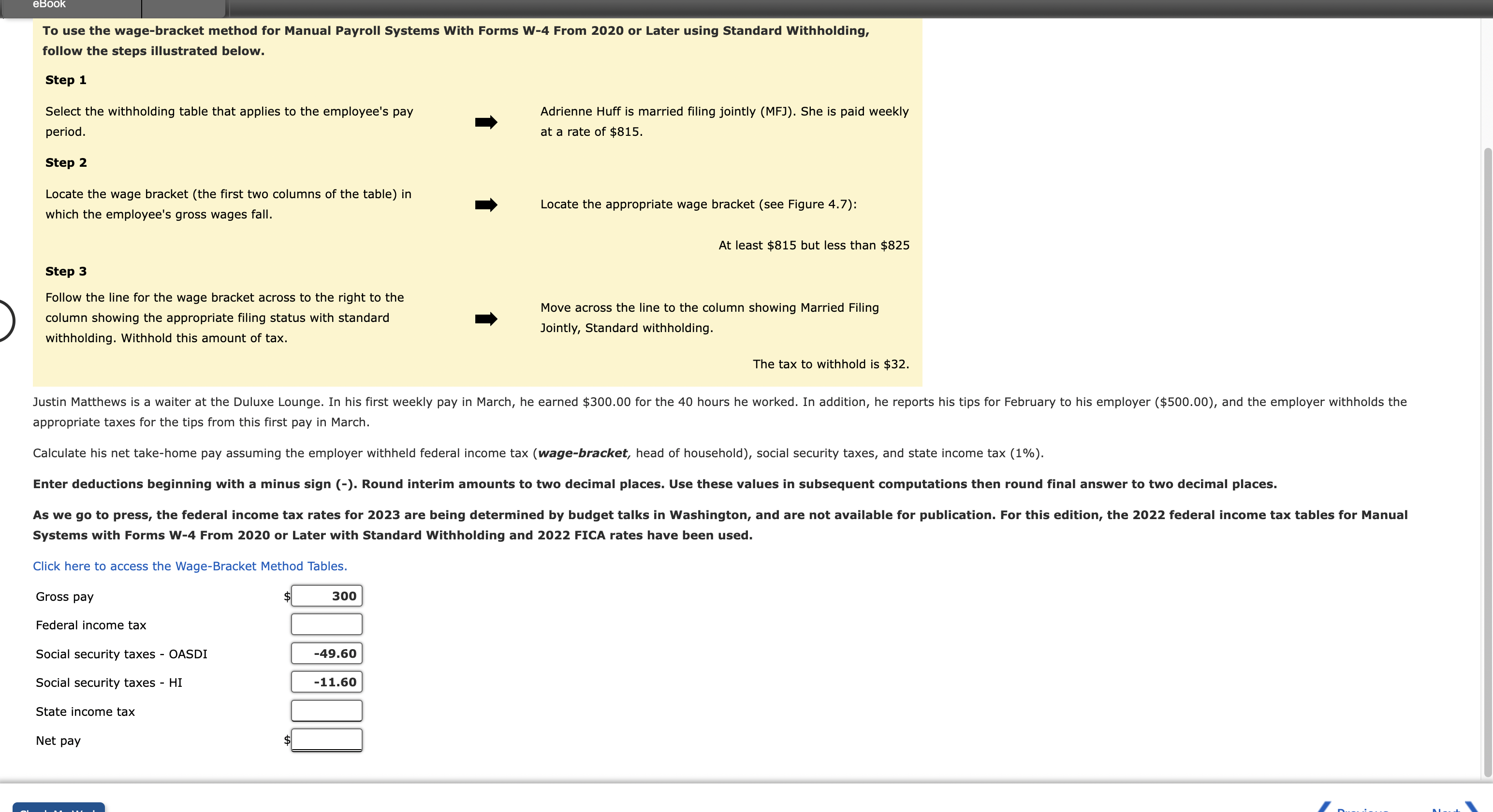 solved-to-use-the-wage-bracket-method-for-manual-payroll-chegg