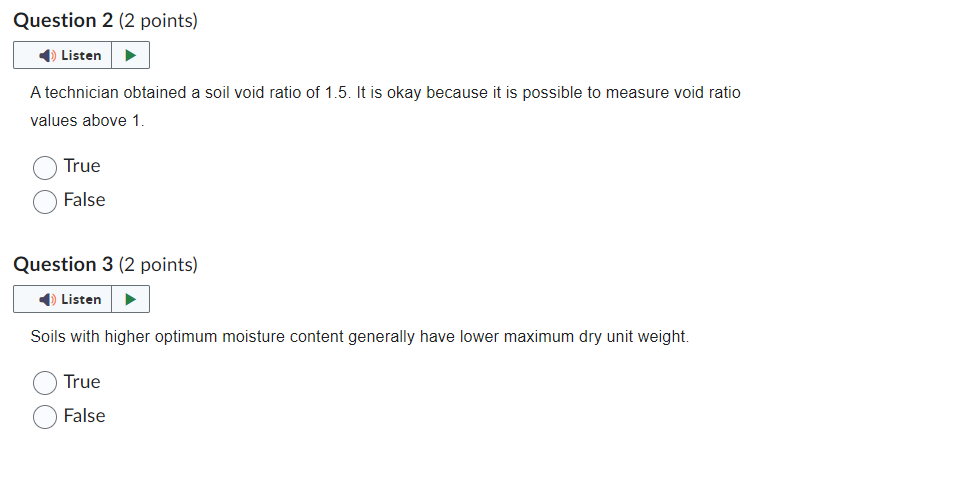 Solved Problem 3 Given A Soil Has A Void Ratio Of 0 6 Chegg Com