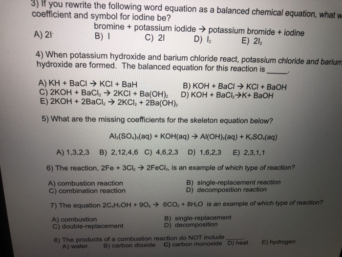 solved-you-rewrite-the-following-word-equation-as-a-balanced-chegg