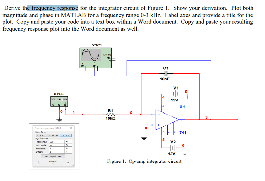 Solved Derive the frequency response for the integrator | Chegg.com