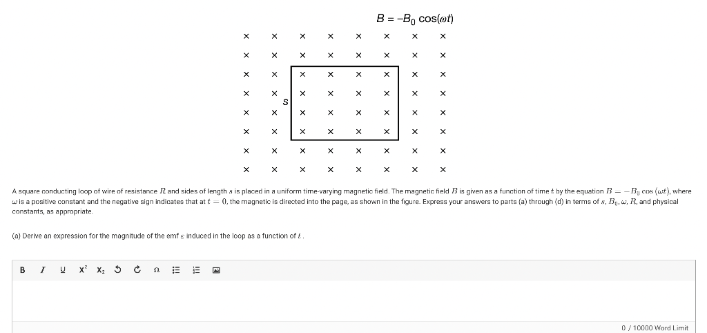 Constants As Appropriate A Derive An Expression Chegg Com