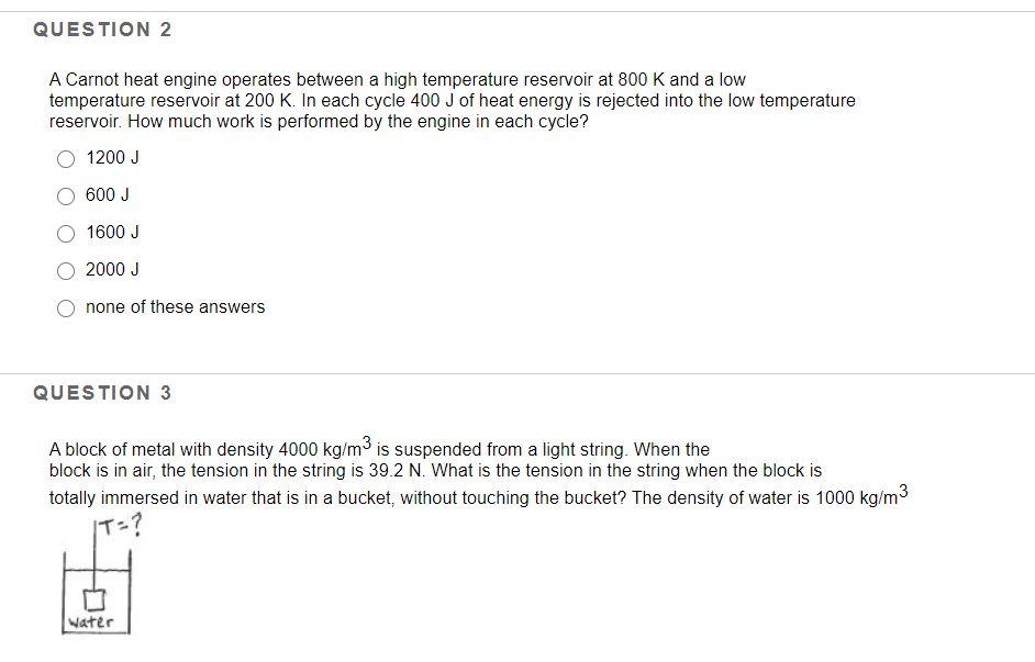 Solved QUESTION 1 Two moles of an ideal gas undergo a | Chegg.com