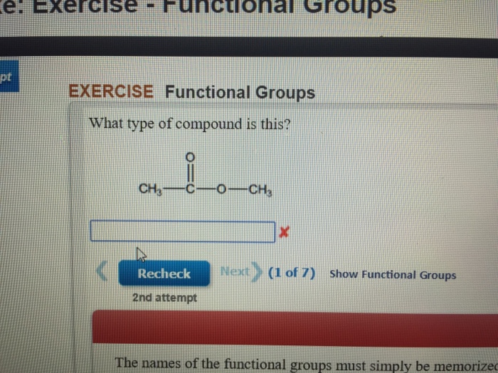 Solved What type of compound is this?