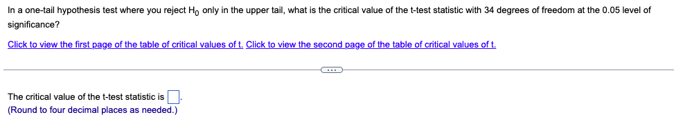 Solved In a one-tail hypothesis test where you reject Ho | Chegg.com