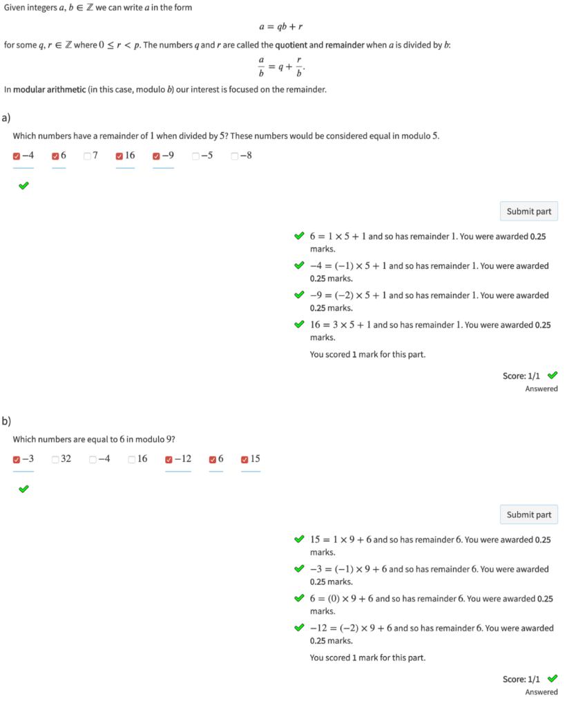 Solved I have the answers for the question but I am not sure | Chegg.com