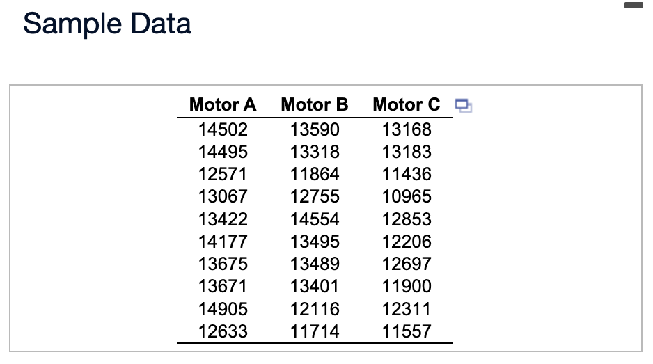 Solved Sample DataA company produces treadmills for use in