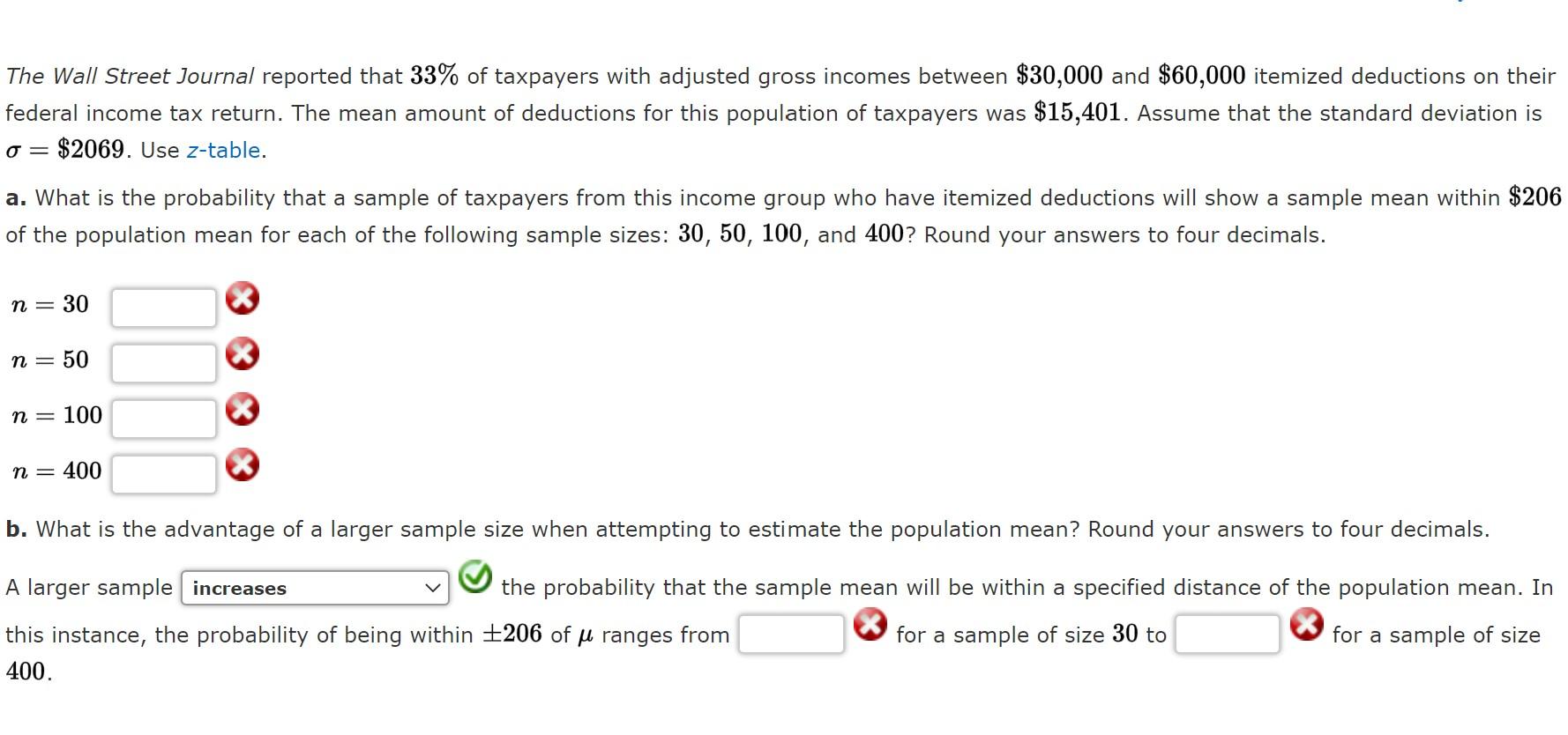Solved The Wall Street Journal reported that 33 of