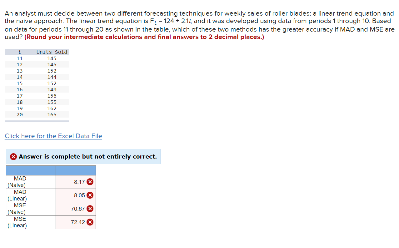 Solved An analyst must decide between two different | Chegg.com