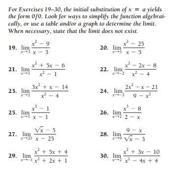 Solved For Exercises 19-30, the initial substitution of x = | Chegg.com