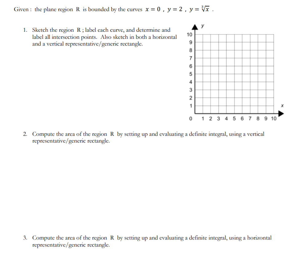 Solved 4. Compute the volume of the solid obtained by | Chegg.com