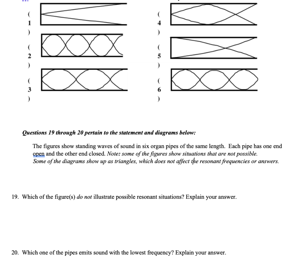 Solved XXX XCX AND 5 3 ) Questions 19 through 20 pertain to | Chegg.com