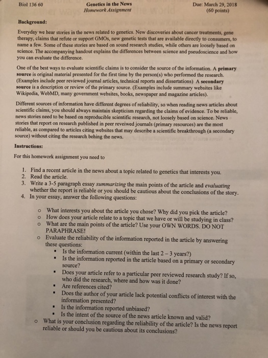 radiolab podcast inheritance homework assignment answers