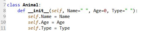 Solved Python: Starting with the example class 'Animal' | Chegg.com