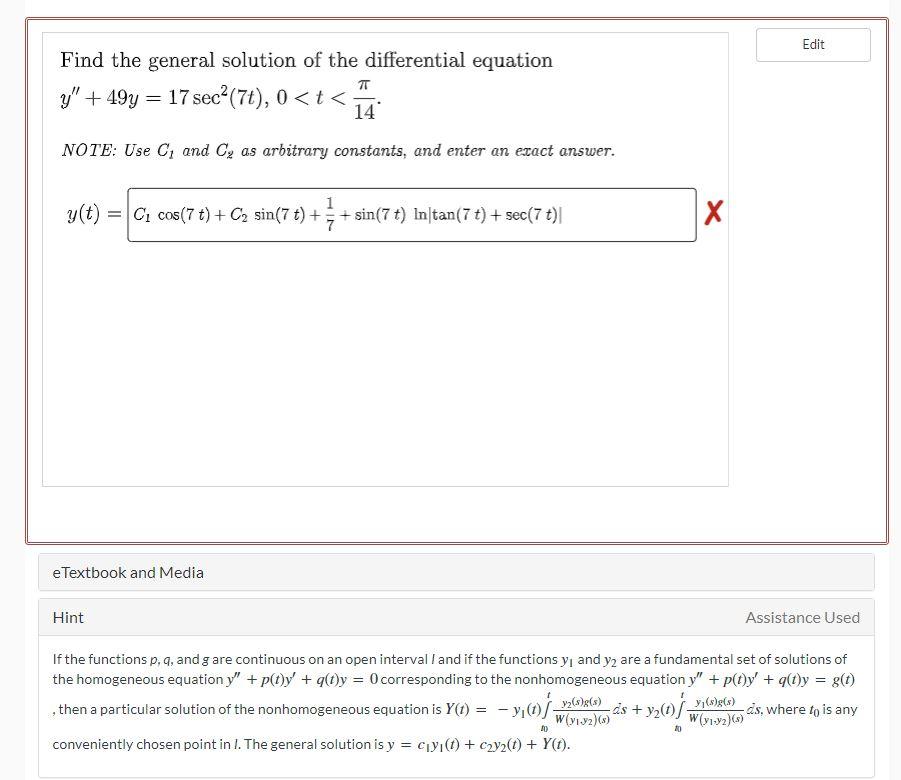 Solved Every Answer On Chegg Is Wrong And I Cannot Figure | Chegg.com