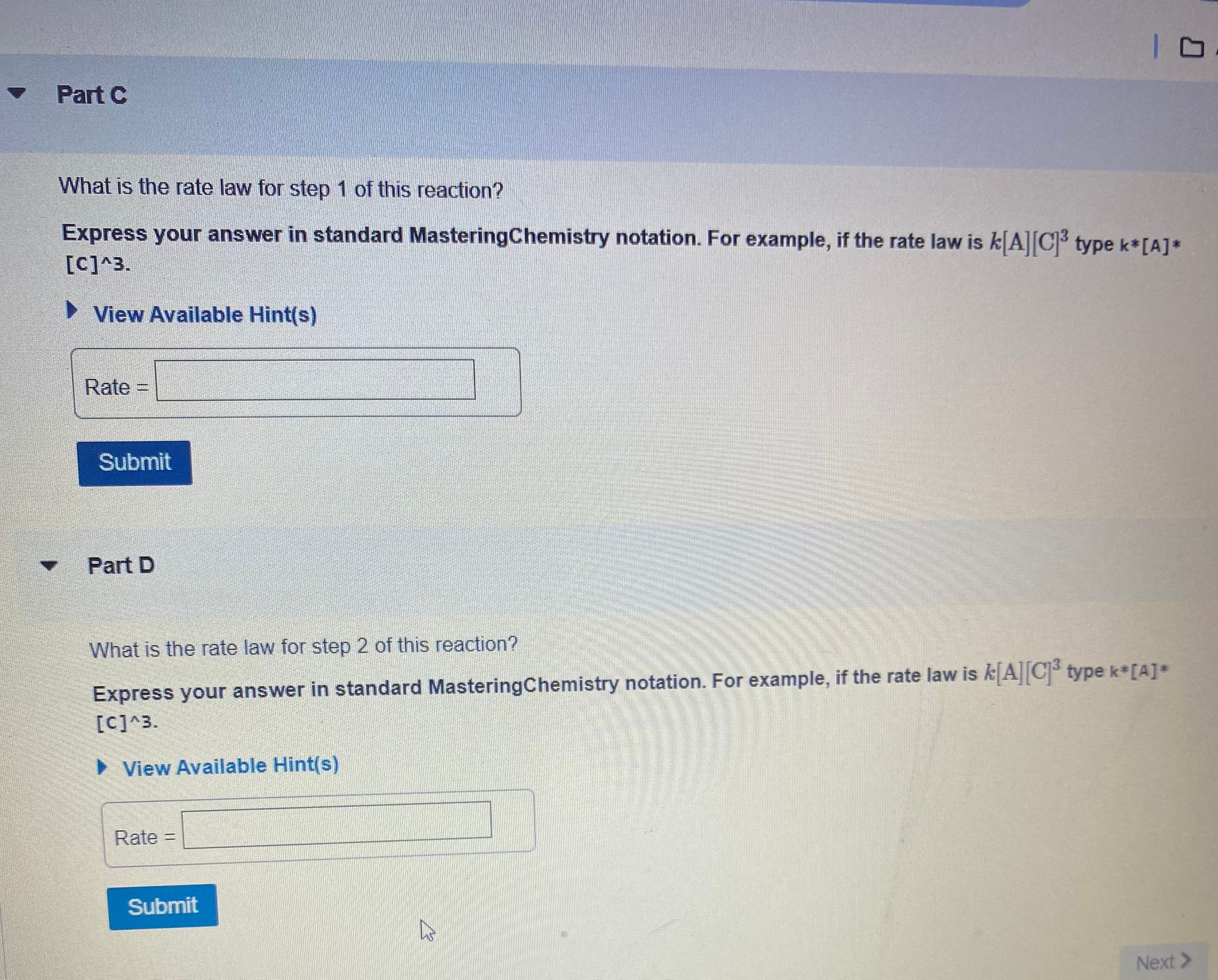 Solved Analyzing a new reactionConsider the following | Chegg.com