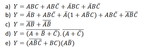 Solved Use postulates and theorems of Boolean algebra and | Chegg.com