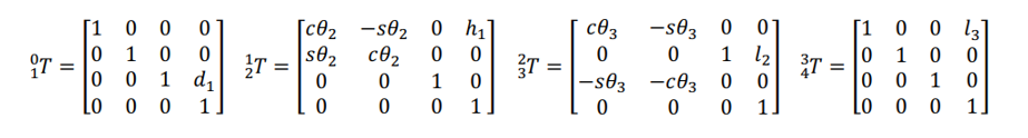 Solved Find the equations that give the joint values for a | Chegg.com
