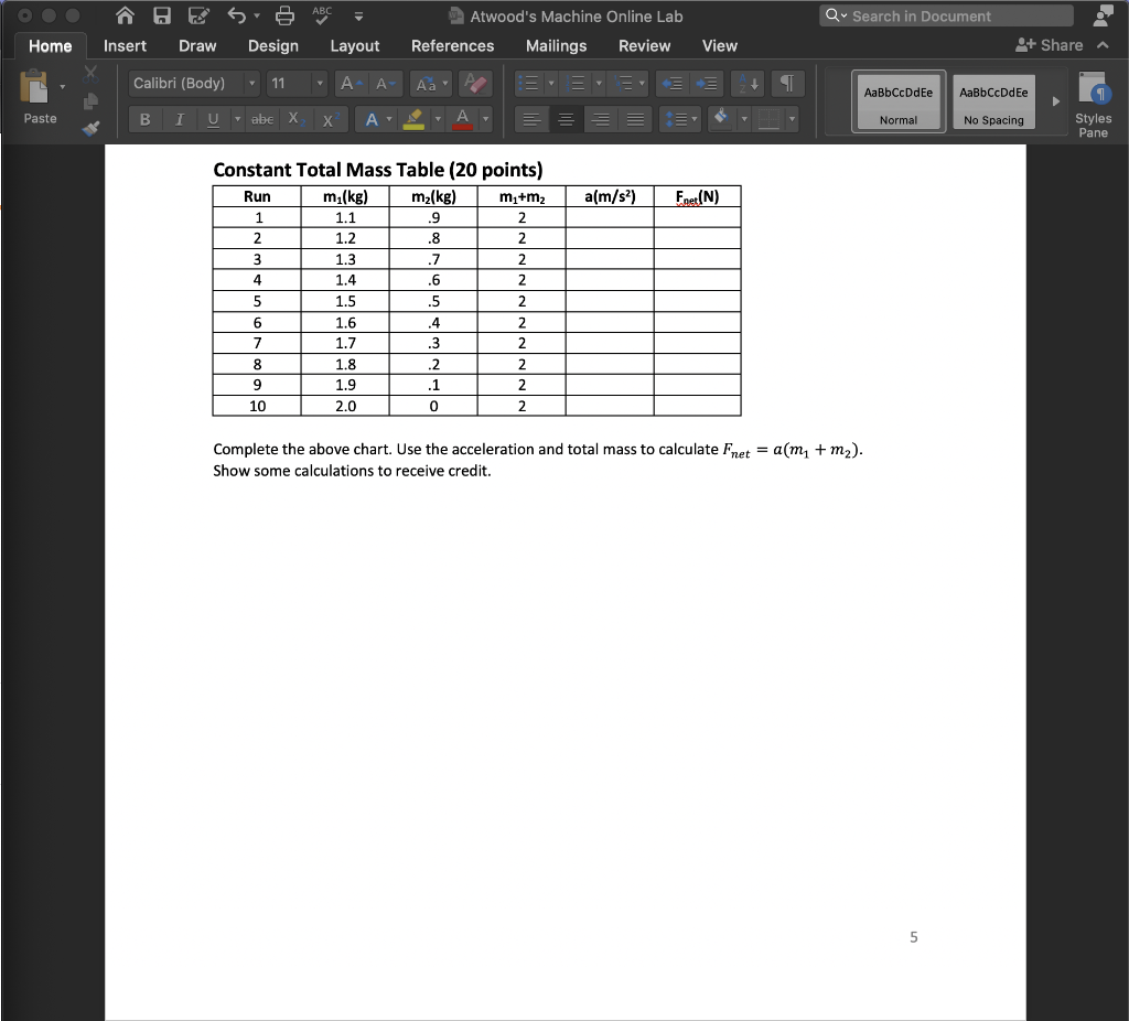 Solved Could You Please Finish The Table And Show Work A Chegg Com