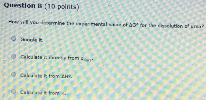 Solved Question 10 (10 points) Which of the following is the | Chegg.com
