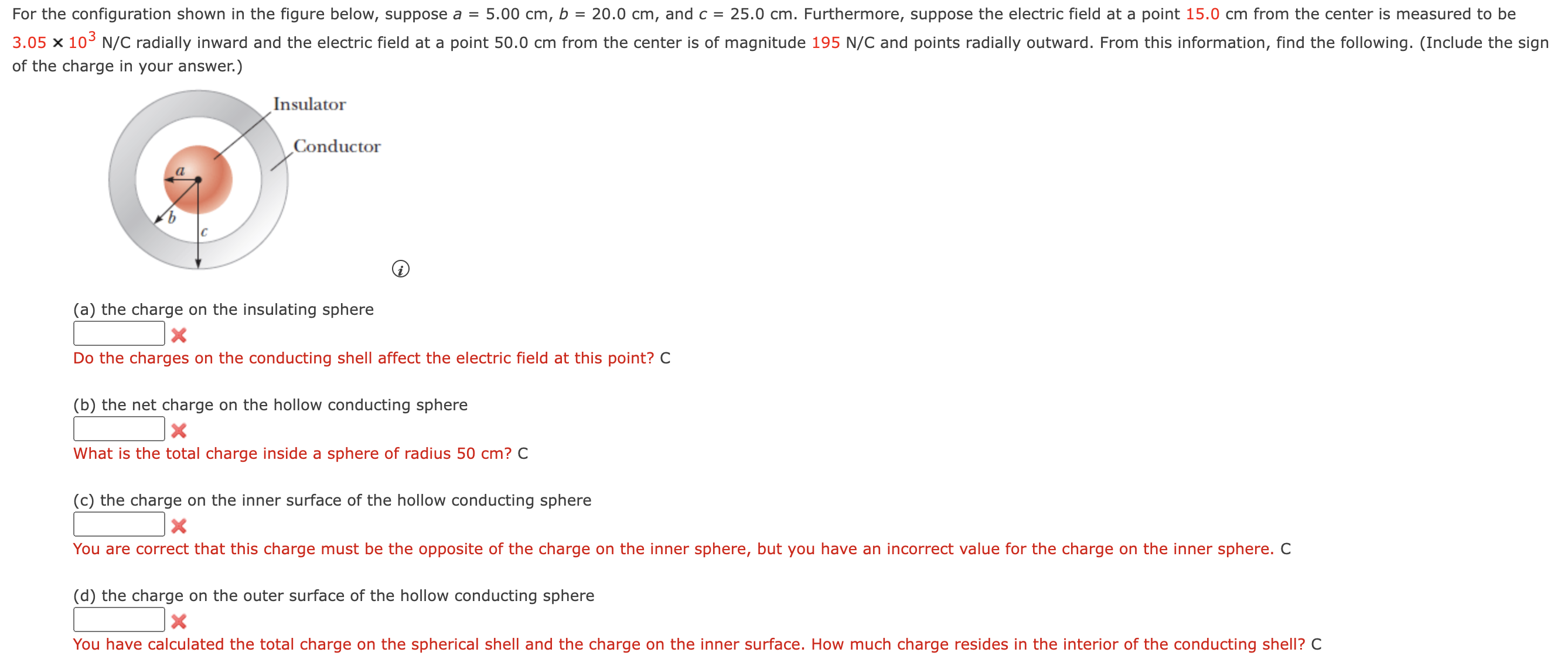 Solved For the configuration shown in the figure below, | Chegg.com