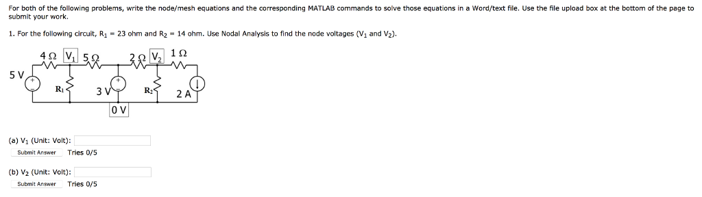 Solved For both of the following problems, write the | Chegg.com