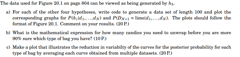 The data used for Figure 20.1 on page 804 can be | Chegg.com