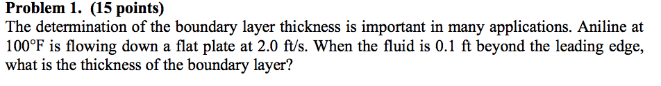 Solved Problem 1. (15 points) The determination of the | Chegg.com