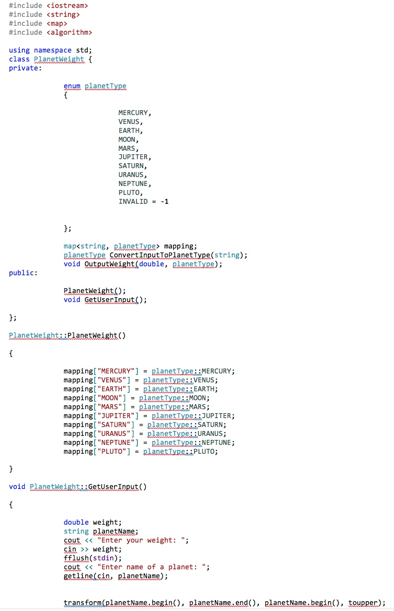 Solved C++ Programming (Computer Science) Greetings! I have | Chegg.com