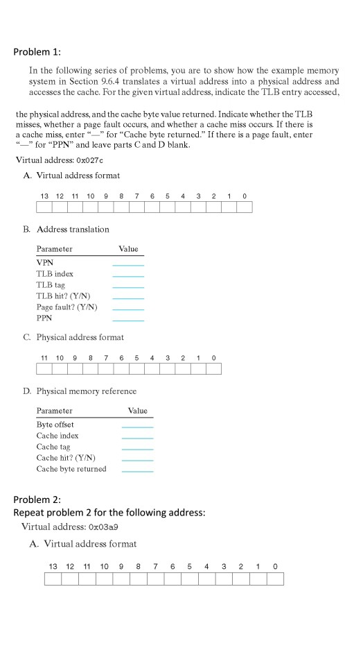 Solved Problem1 In the following series of problems, you are