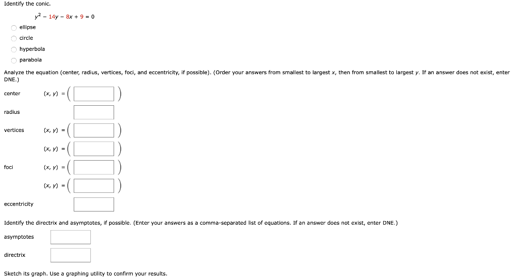 solved-identify-the-conic-y2-14y-8x-9-0-ellipse-chegg