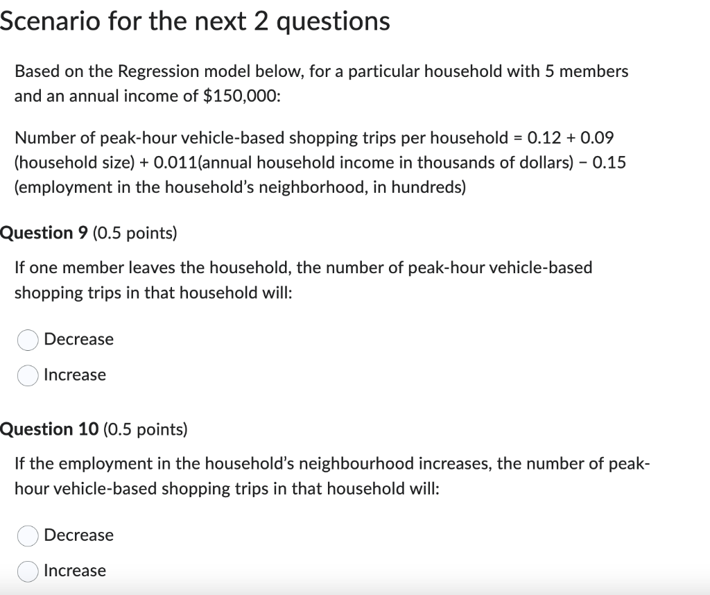 Solved Scenario for the next 2 questions Based on the | Chegg.com