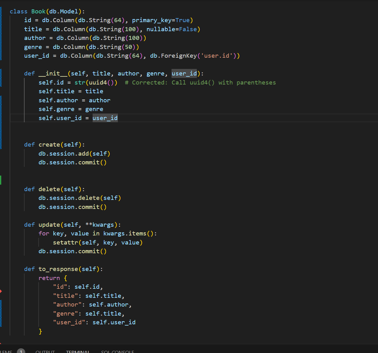 Solved from flask cors import cORS cors =CORS( app,
