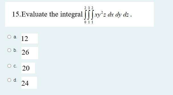 Solved 11.Evaluate the integral [[(x2 + y²) dx dy where D is | Chegg.com