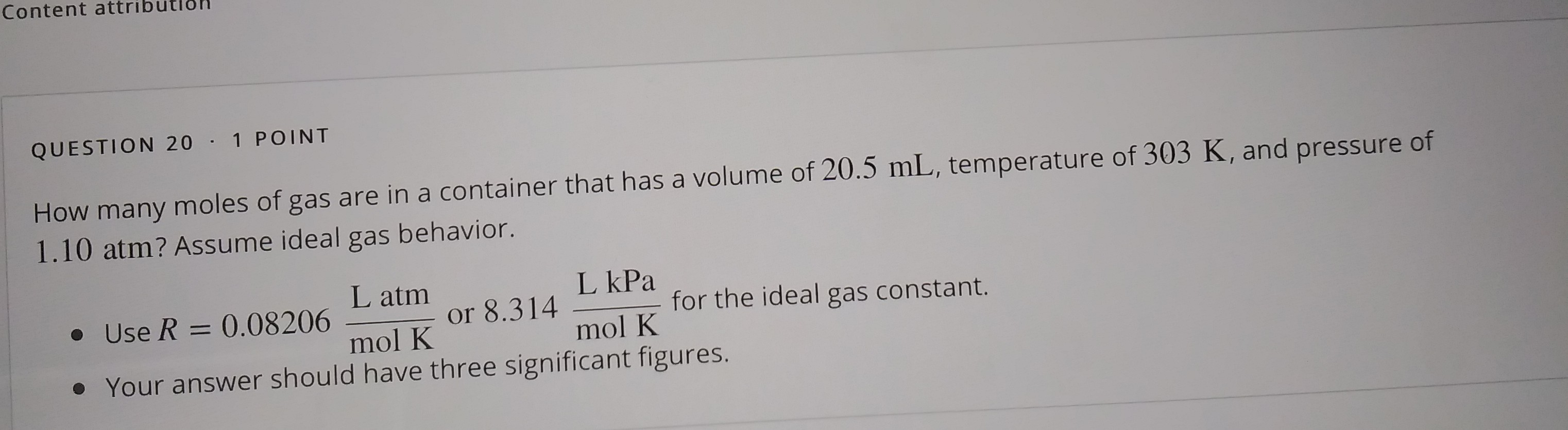 Solved QUESTION 9 TPUNI A5 00 L Flask Contains 2 19 Mol H O Chegg