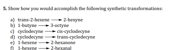 Solved 5. Show how you would accomplish the following | Chegg.com