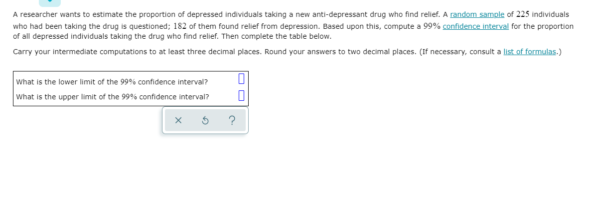 Solved A researcher wants to estimate the proportion of | Chegg.com