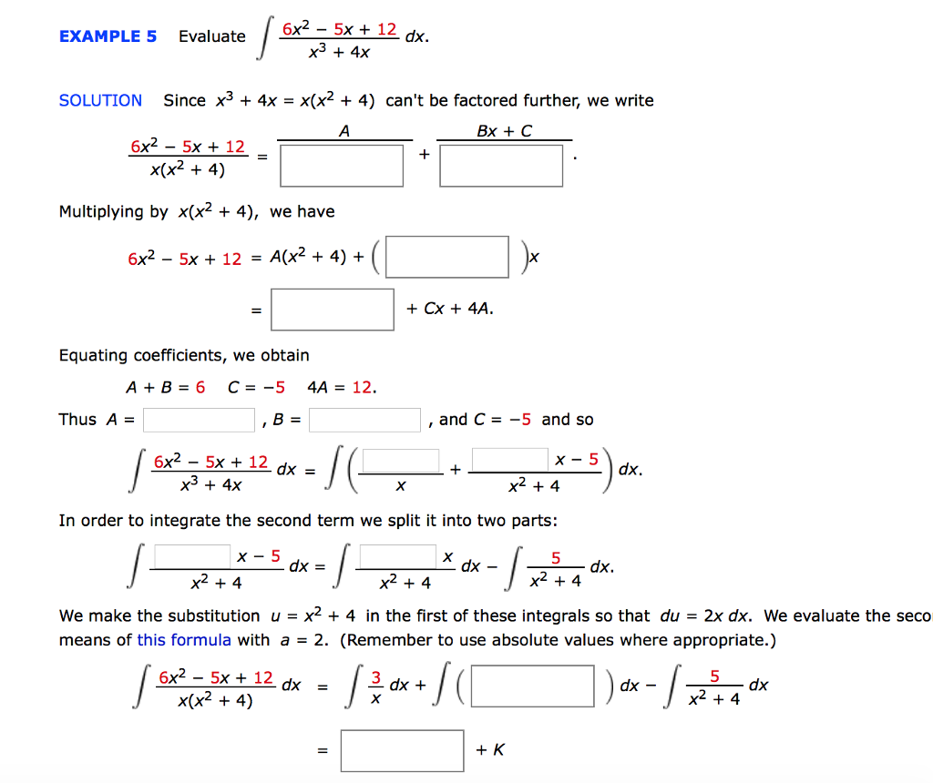 evaluate 5 x 6 12 3