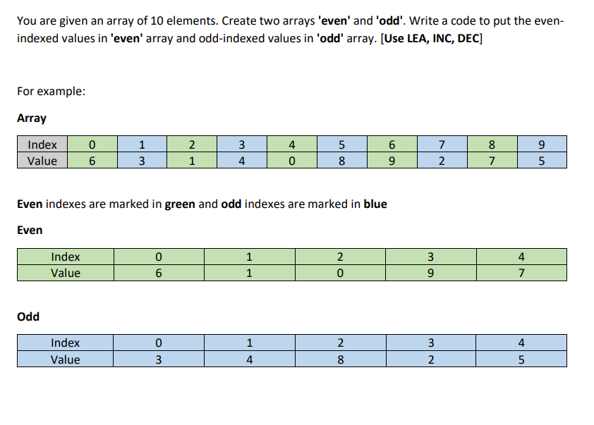 solved-you-are-given-an-array-of-10-elements-create-two