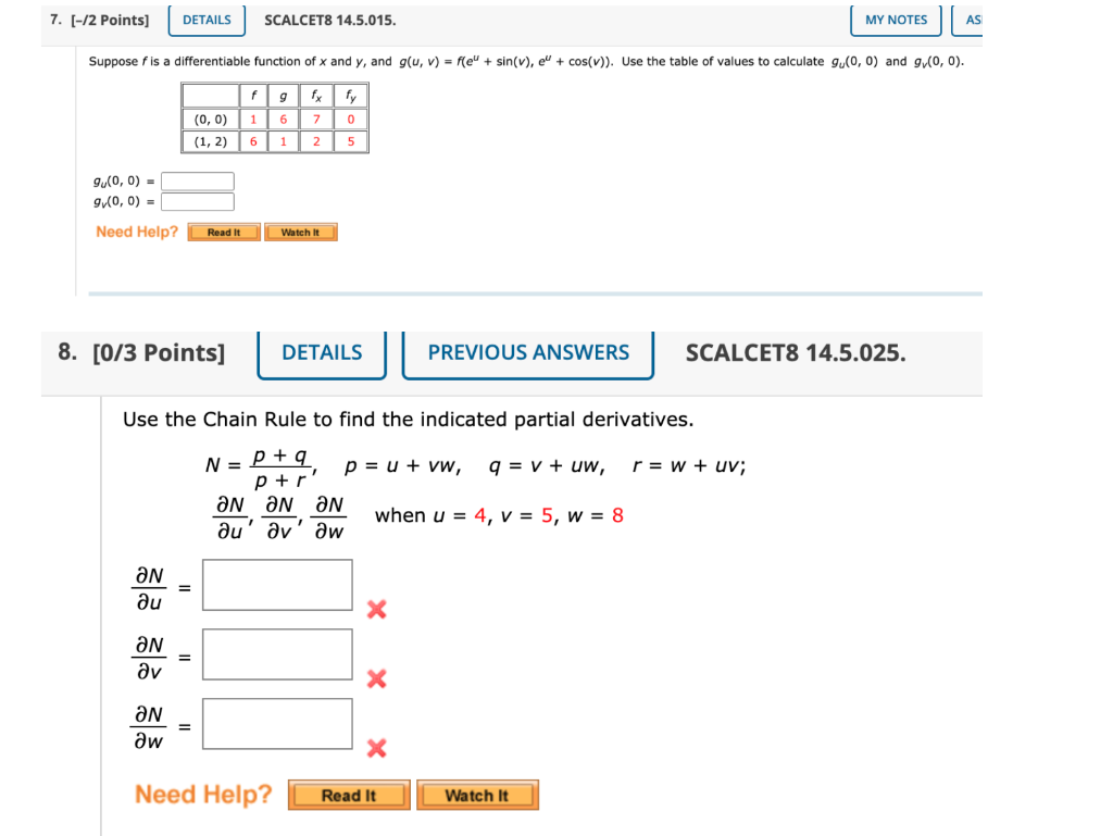Solved 7 12 Points Details Scalcet8 14 5 015 My Note Chegg Com