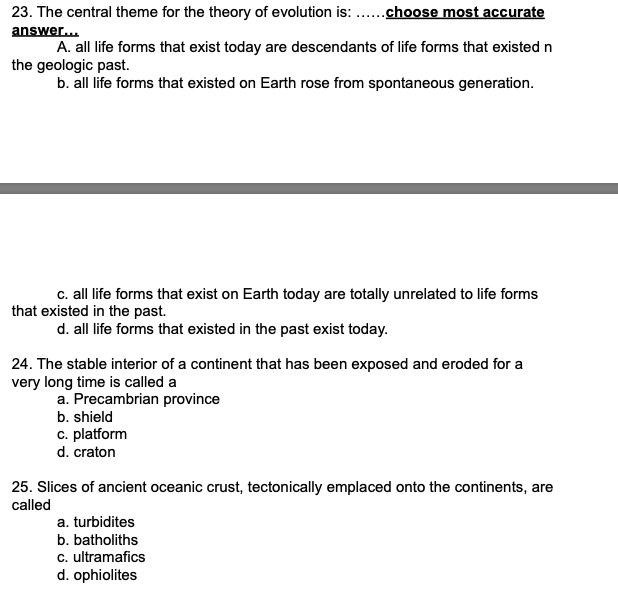 Solved 20. Place the guide fossils in the correct Geologic | Chegg.com