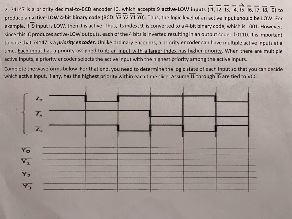 project report on decimal to bcd priority encoder project report on decimal to bcd priority encoder