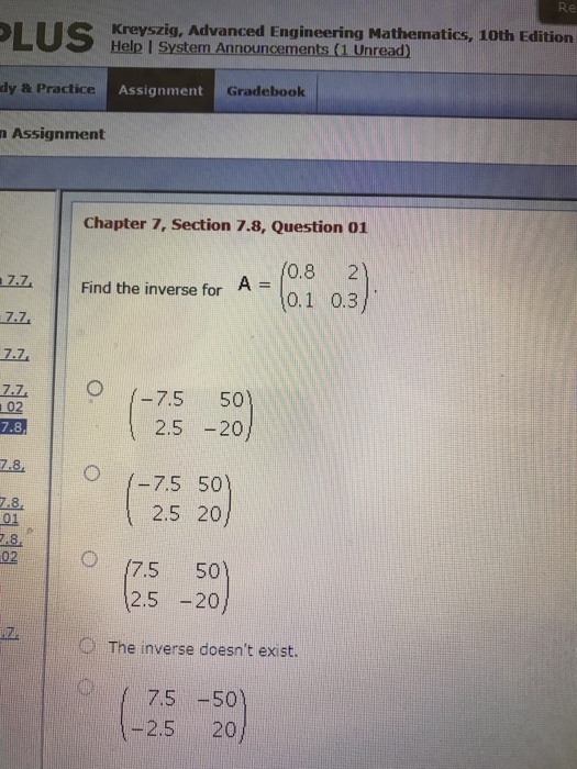 Solved R e Kreyszig Advanced Engineering Mathematics 10th Chegg