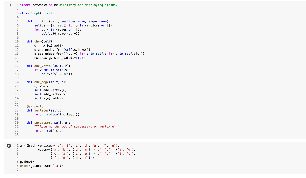 Solved A (directed) graph G = (V, E) consists of a set of | Chegg.com