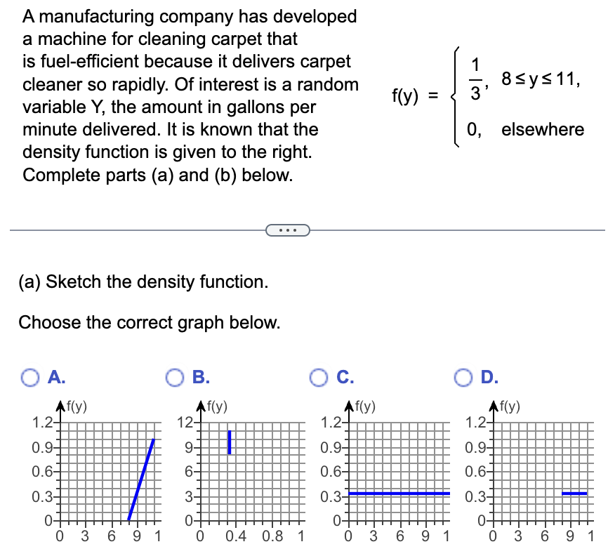 Solved A Manufacturing Company Has Developed A Machine For | Chegg.com