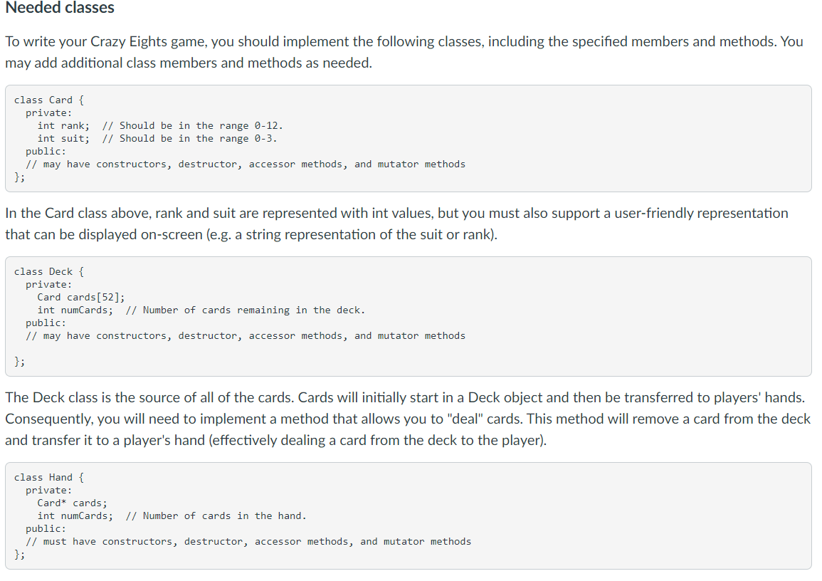 Solved In this assignment you will learn how to play (and | Chegg.com