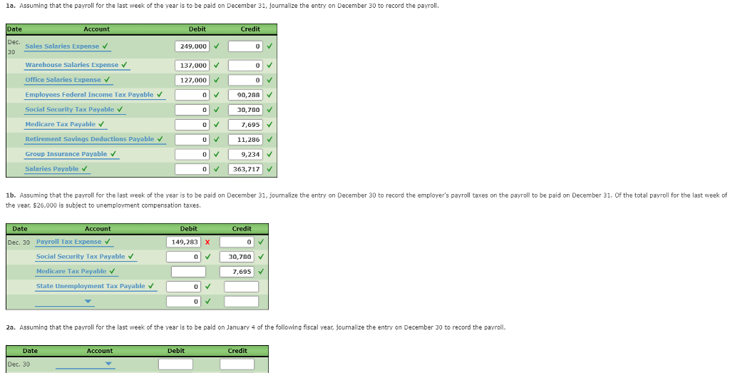 Solved Entries For Payroll And Payroll Taxes The Following | Chegg.com