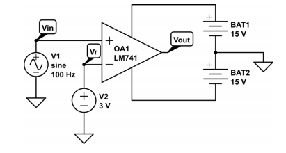 Solved Design a pulse width modulation circuit in CircuitLab | Chegg.com