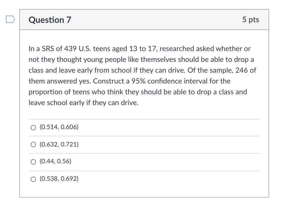 Solved Question 3 5 Pts How Do You Check For Independence Chegg Com