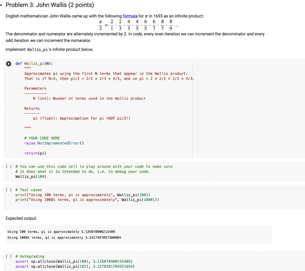 Solved 2π=12⋅32⋅34⋅54⋅56⋅76⋅78⋅98… The denominator and | Chegg.com