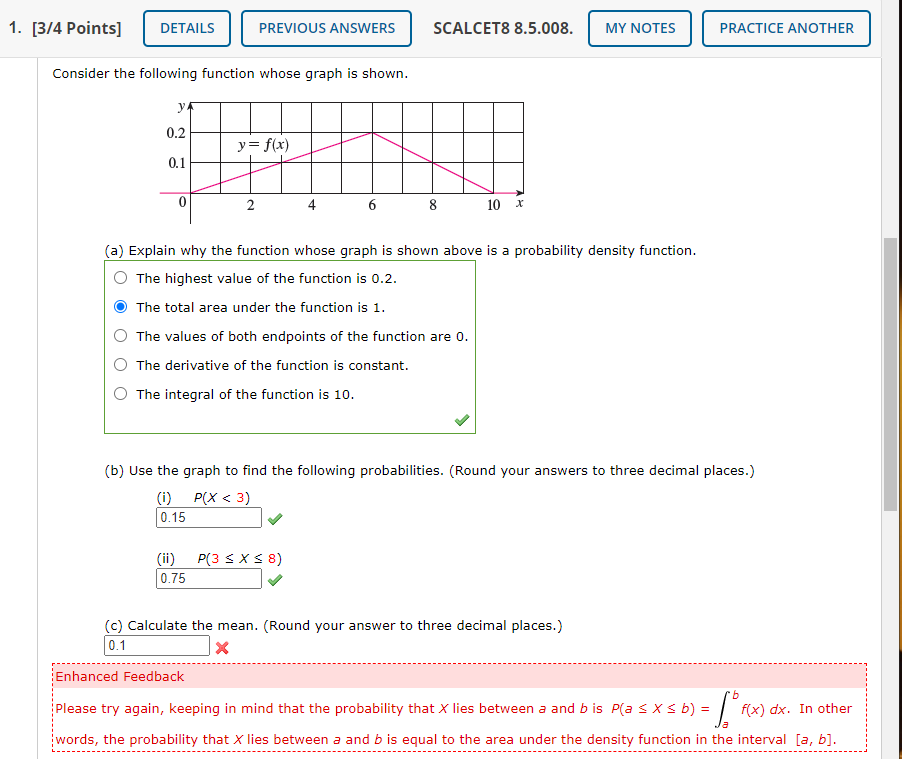 Solved This is the third time I've submitted this question | Chegg.com